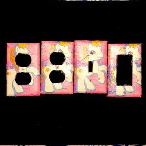 💖Light and plug cover plates